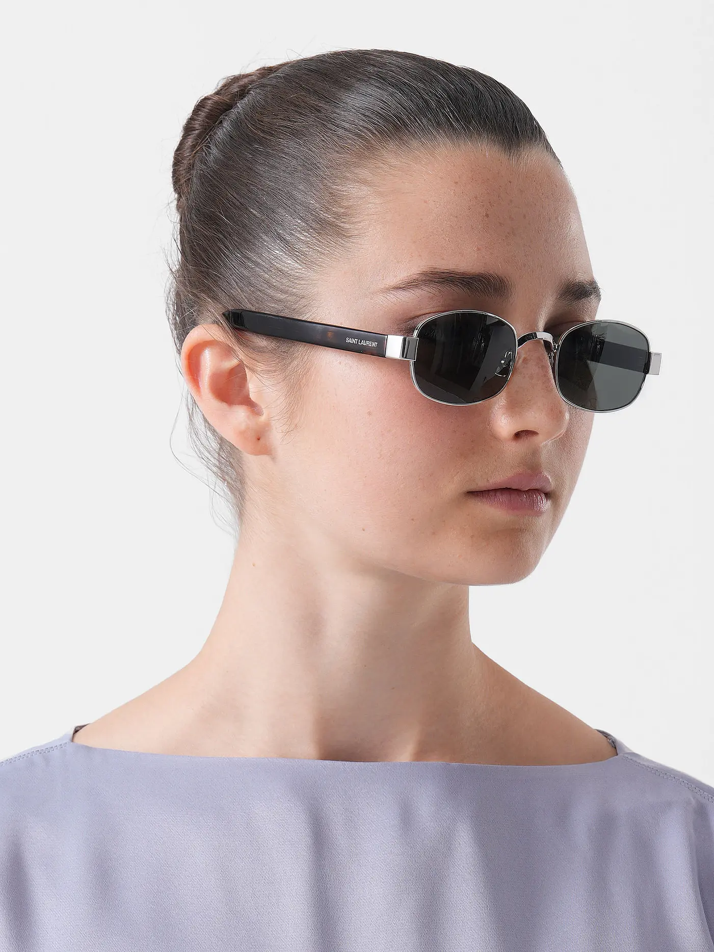 SAINT LAURENT | Sonnenbrille SL706 | silber